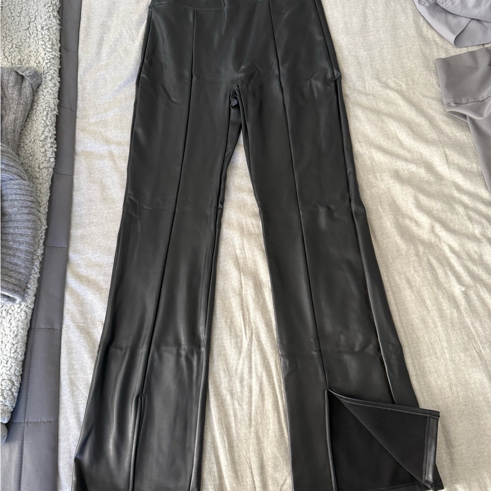 Abercrombie & Fitch Black Flare Pants